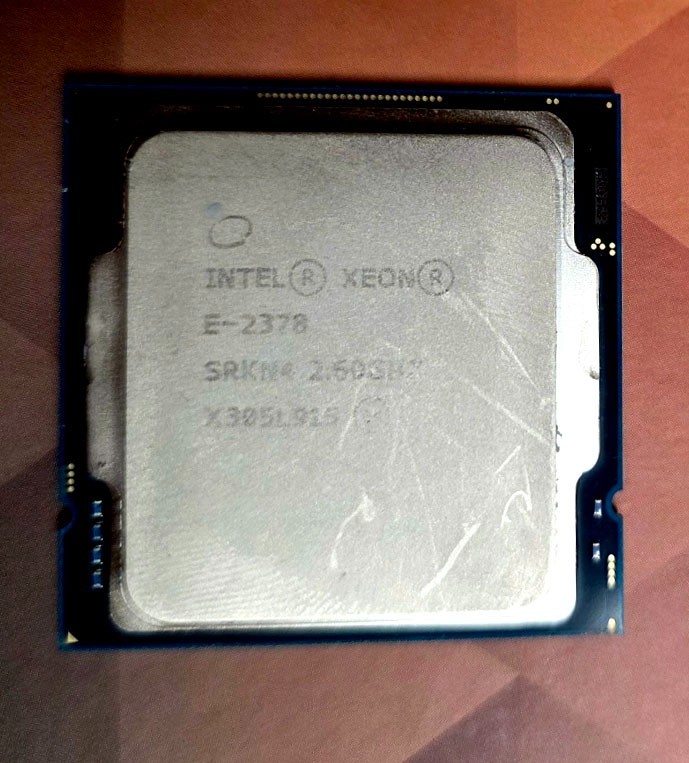 1PCS Used Intel Xeon E-2378 SRKN4 8C/16T 2.6GHz LGA1200 Server CPU