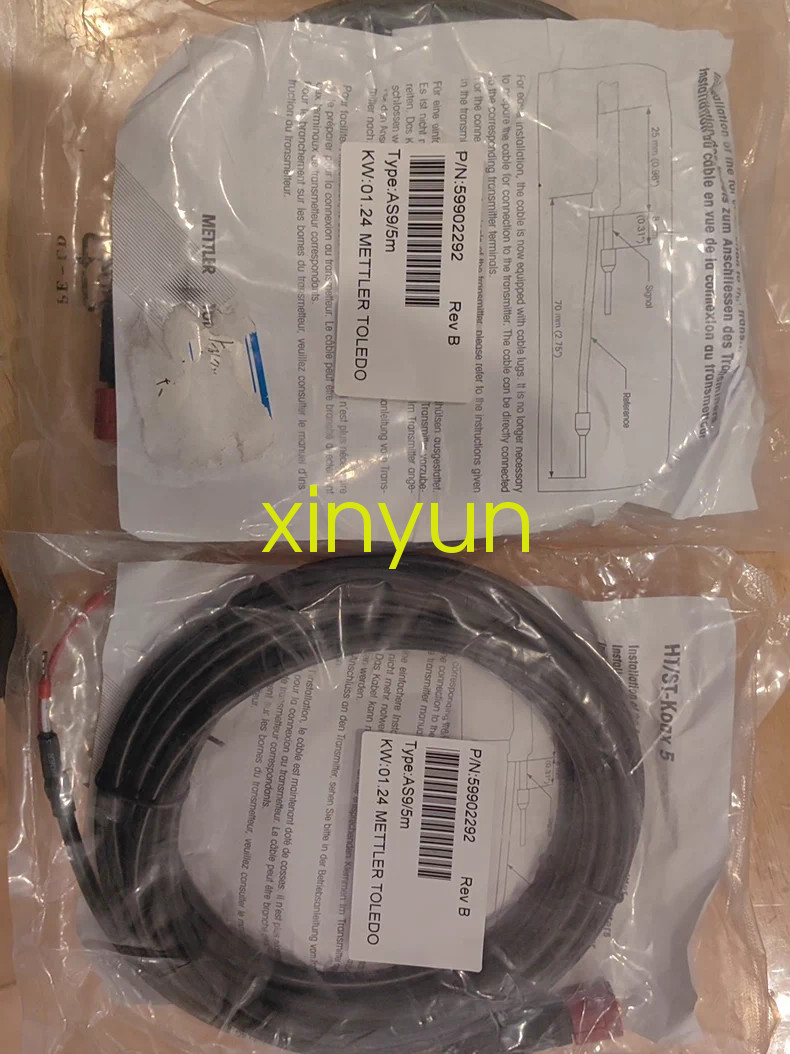 1PCS Mettler PH cable AS9/5m 59902292  new via FedEx or DHL