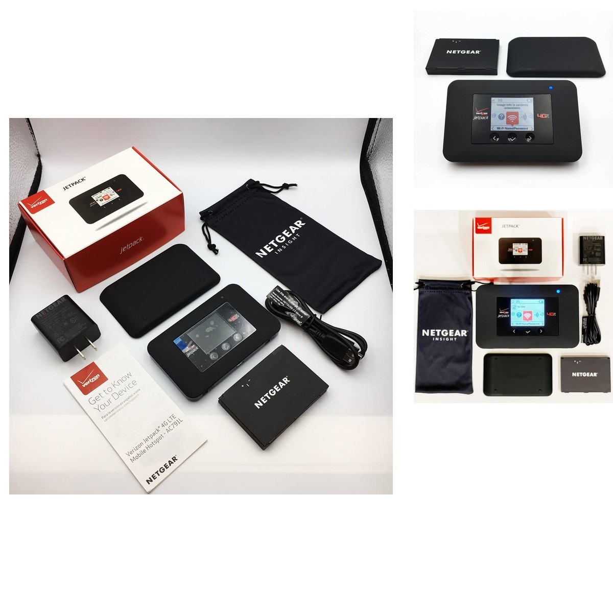Verizon Jetpack 4G LTE Mobile Hotspot AC791L
