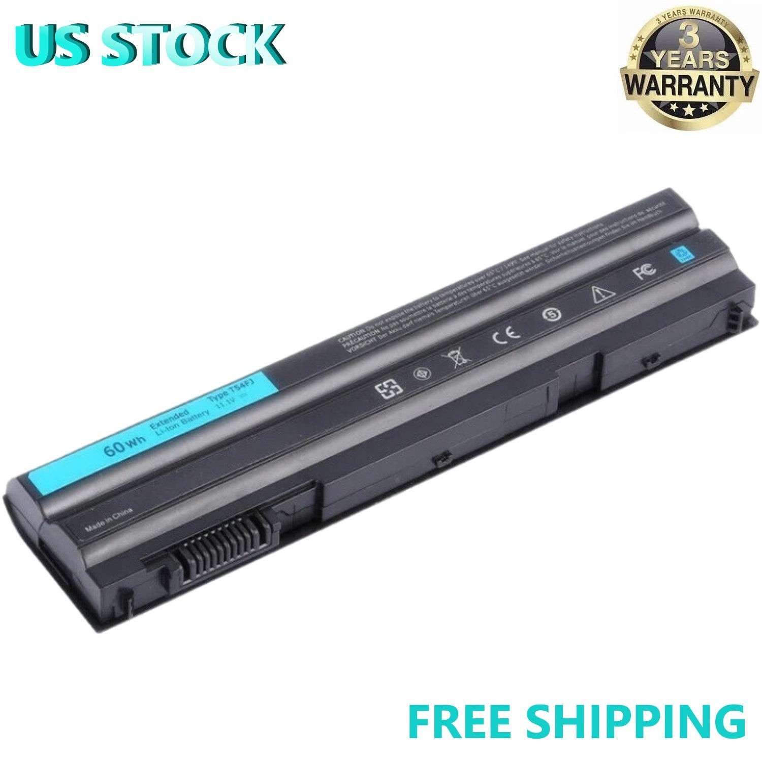 ✅Battery For Dell Latitude E6440 E5430 E5520 E5530 E6420 E6430 E6520 E6540 T54FJ