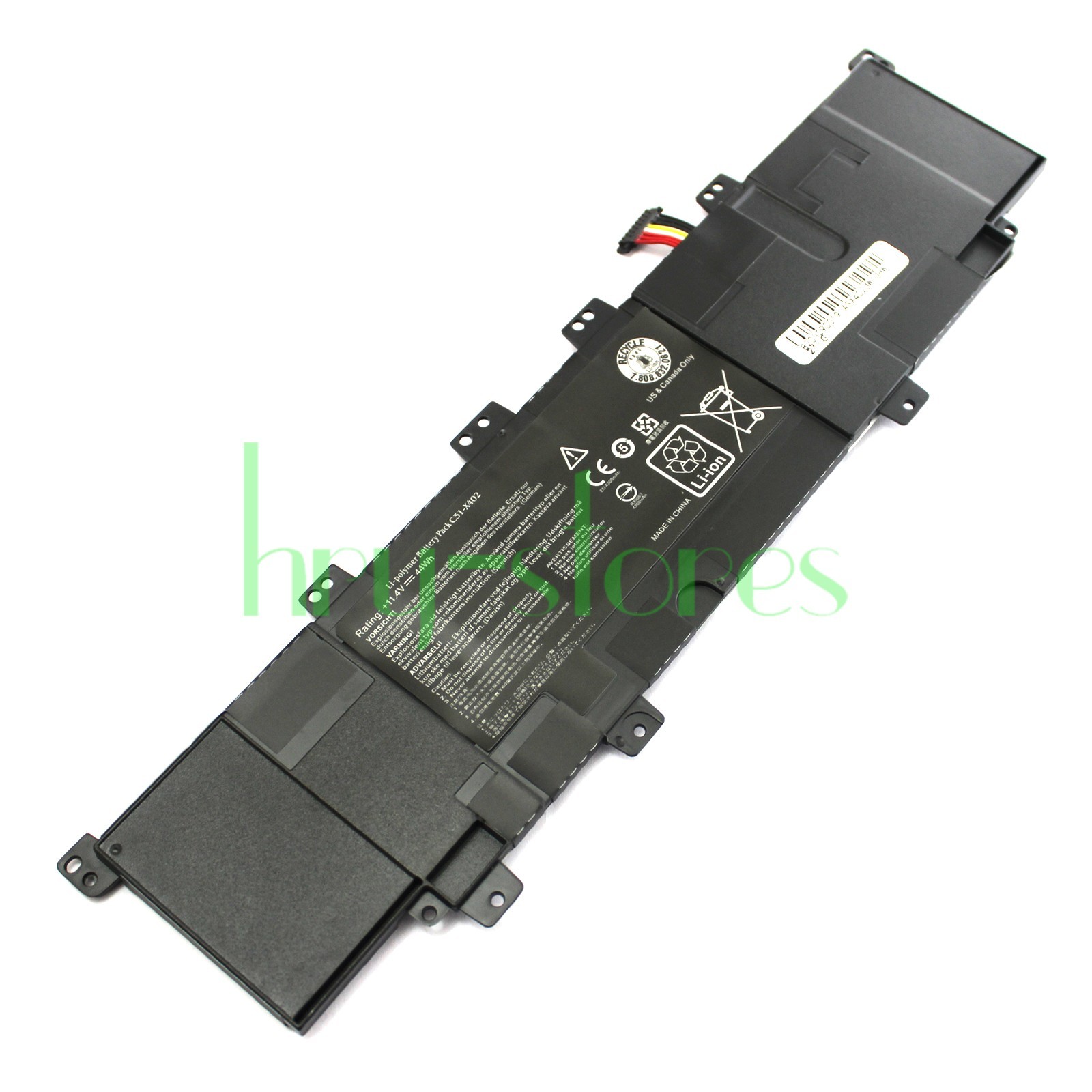 C31-X402 44Wh Battery for Asus VivoBook S300C S300CA S400C S400CA S500CA X402CA