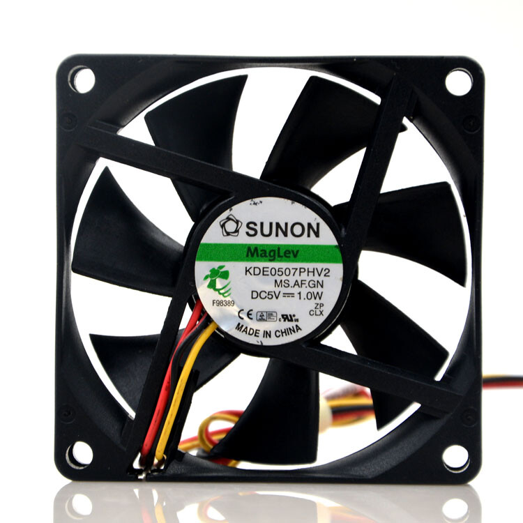 1pc SUNON KDE0507PHV2 5V 1.0W 7015 7CM 3-wire Cooling Fan