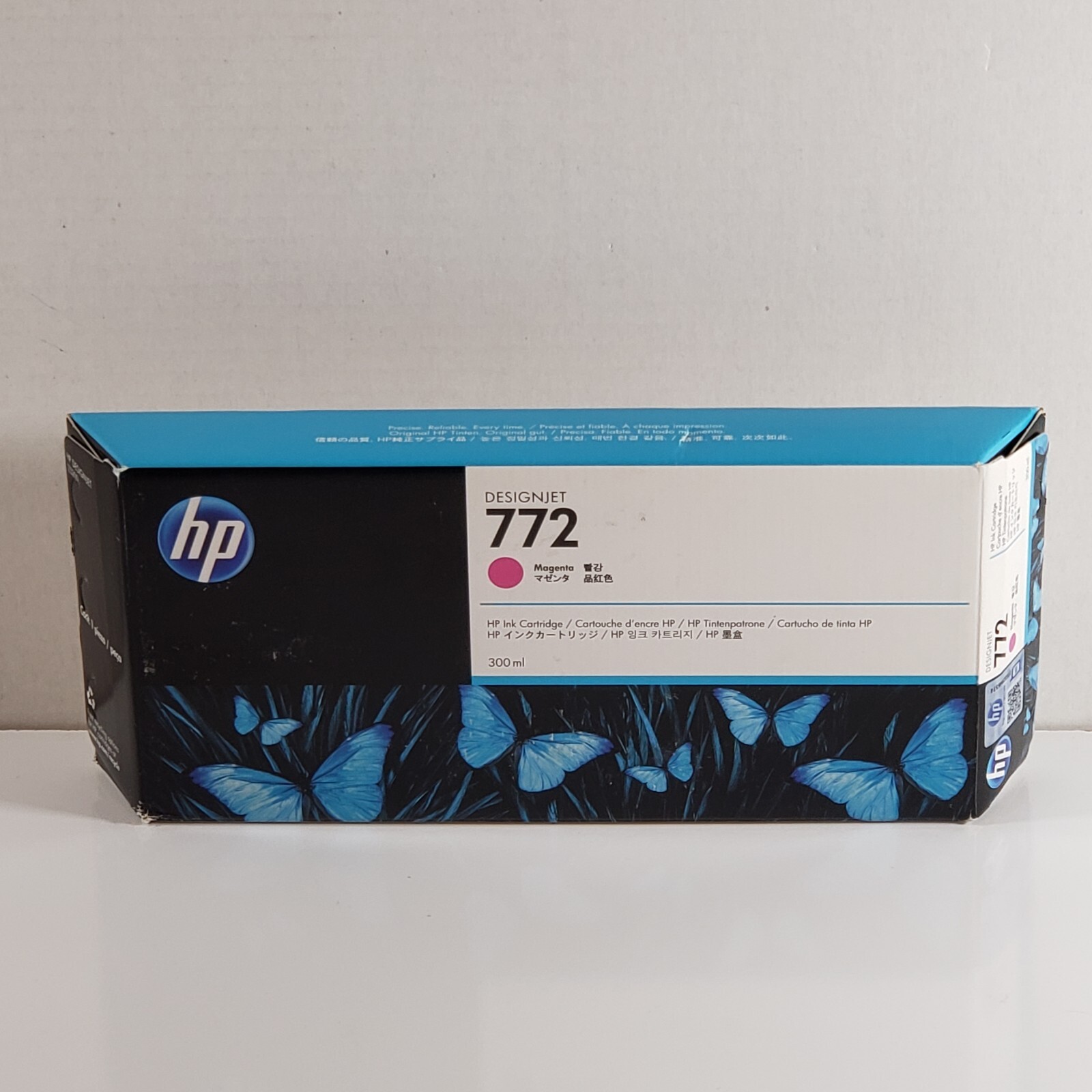 HP 772 Magenta 300 ml ink Cartridge DesignJet Z5200 Z5400 OEM Exp October 2015