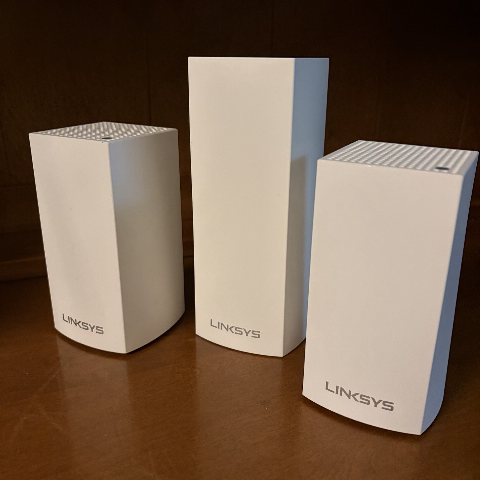 Linksys Velop VLP01 Mesh WiFi Extender Nodes 3-Pack White w/ Ethernet RJ-45