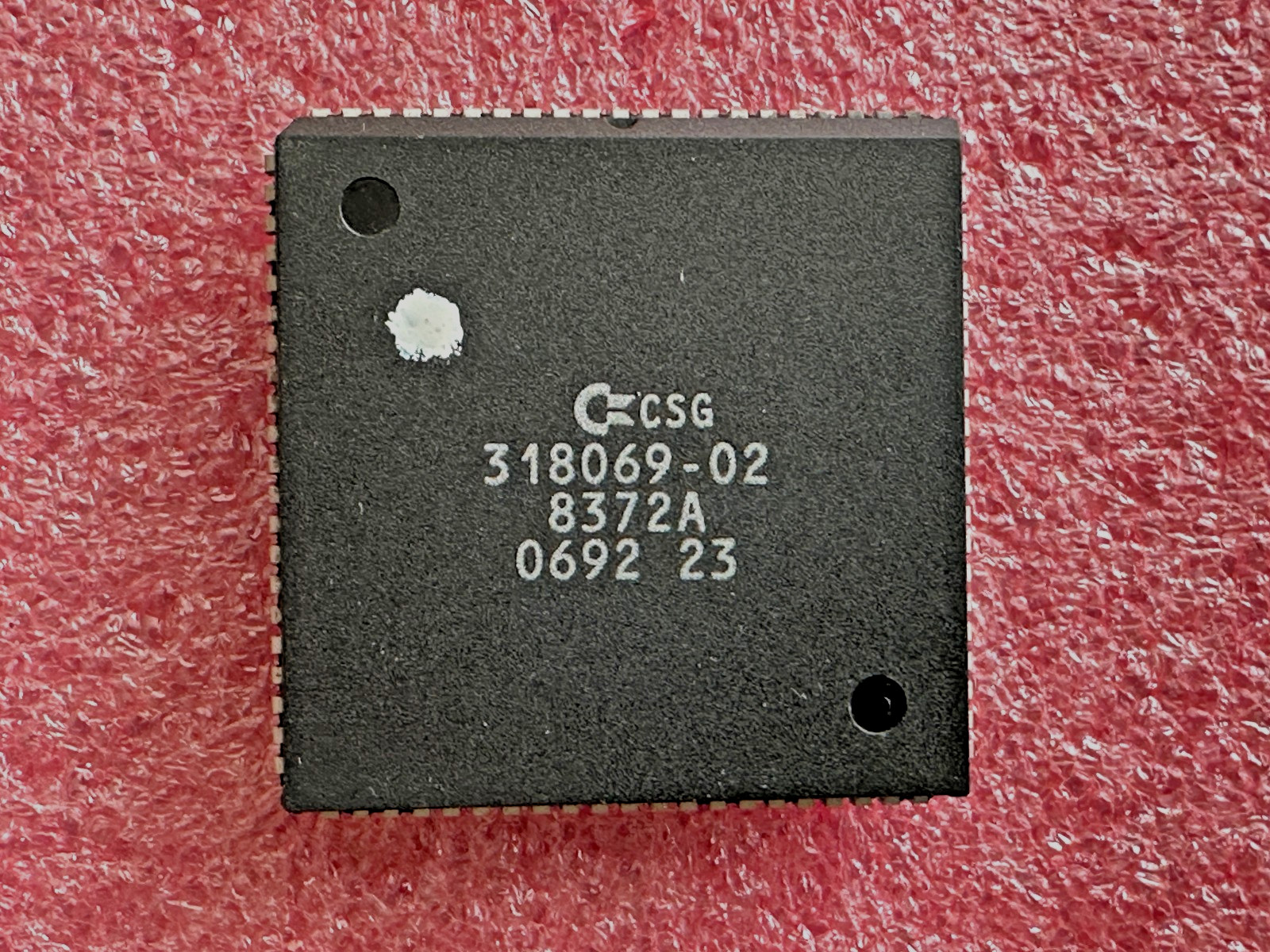 Fat Lady - Fat Agnus CSG 8372A Amiga 500/500+/A2000, From A2000 Week #06 92