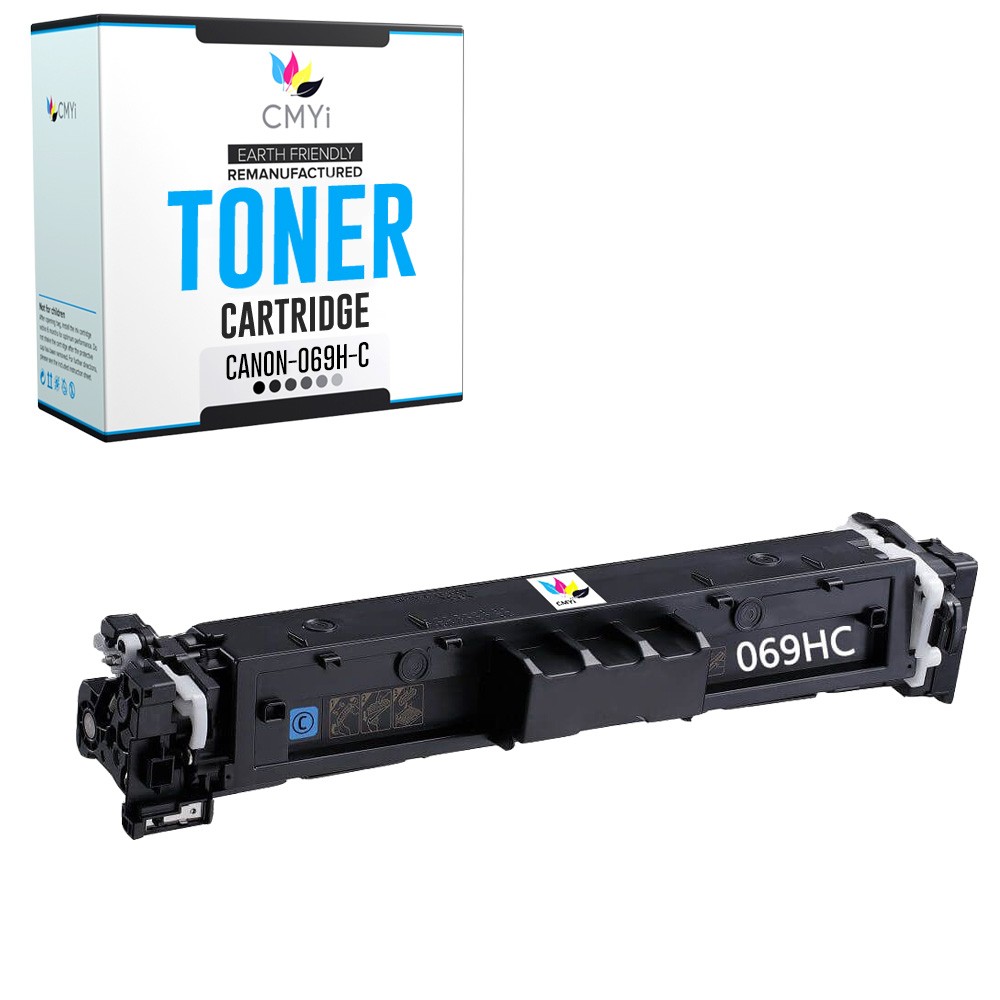 1PK CMYi Replacement 069H Cyan Toner Cartridge for Canon Color i-SENSYS MF752Cdw