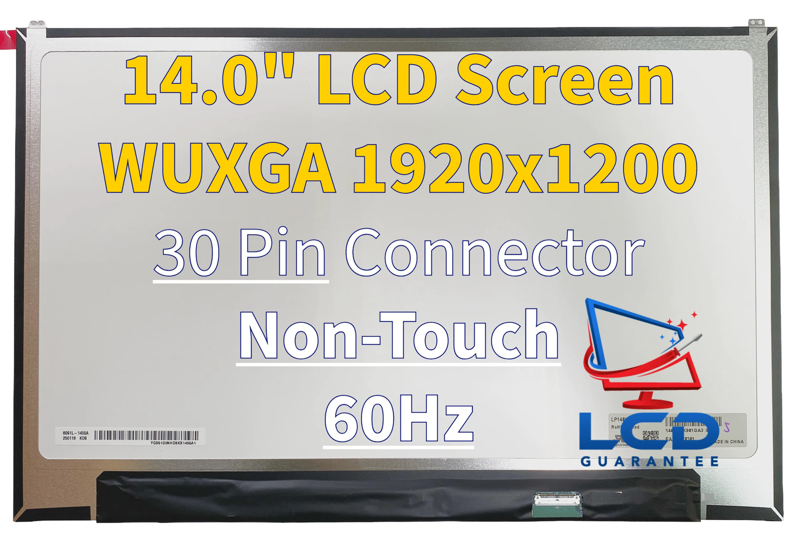 LG Gram 14Z90P-K.AAB8U1 14.0" Non-Touch Replacement IPS FHD LCD Screen Panel