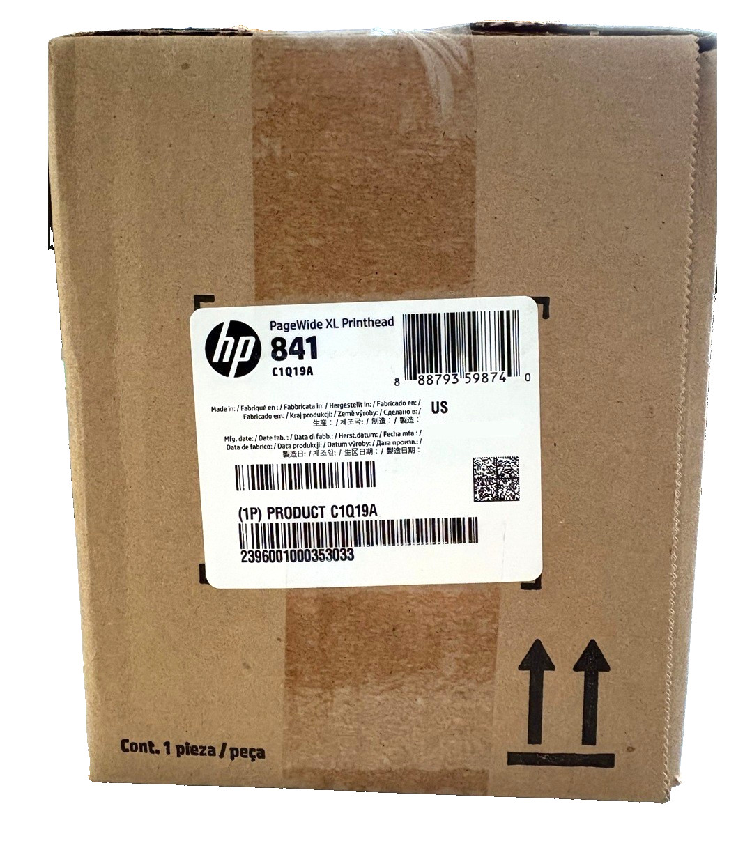 Printhead HP PageWide XL 8000 5000 5100 4500 4100 4000 / No 841 C1Q19A PrintHead