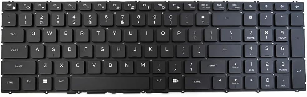 For Dell Alienware M18 R1 R2 P51E Laptop Mechanical Keyboard US Backlit