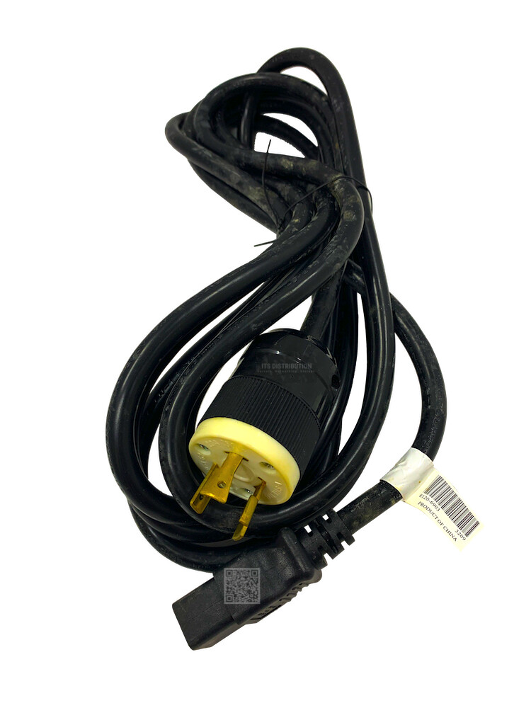 8120-6903 I Genuine HP Power Cord Black-12 AWG- 4.5m (14.8ft) Long