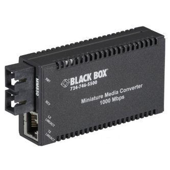 BLACK BOX CORPORATION LGC010A-R2 BLACK BOX MINIATURE MEDIA CONVERTERS MAKE IT