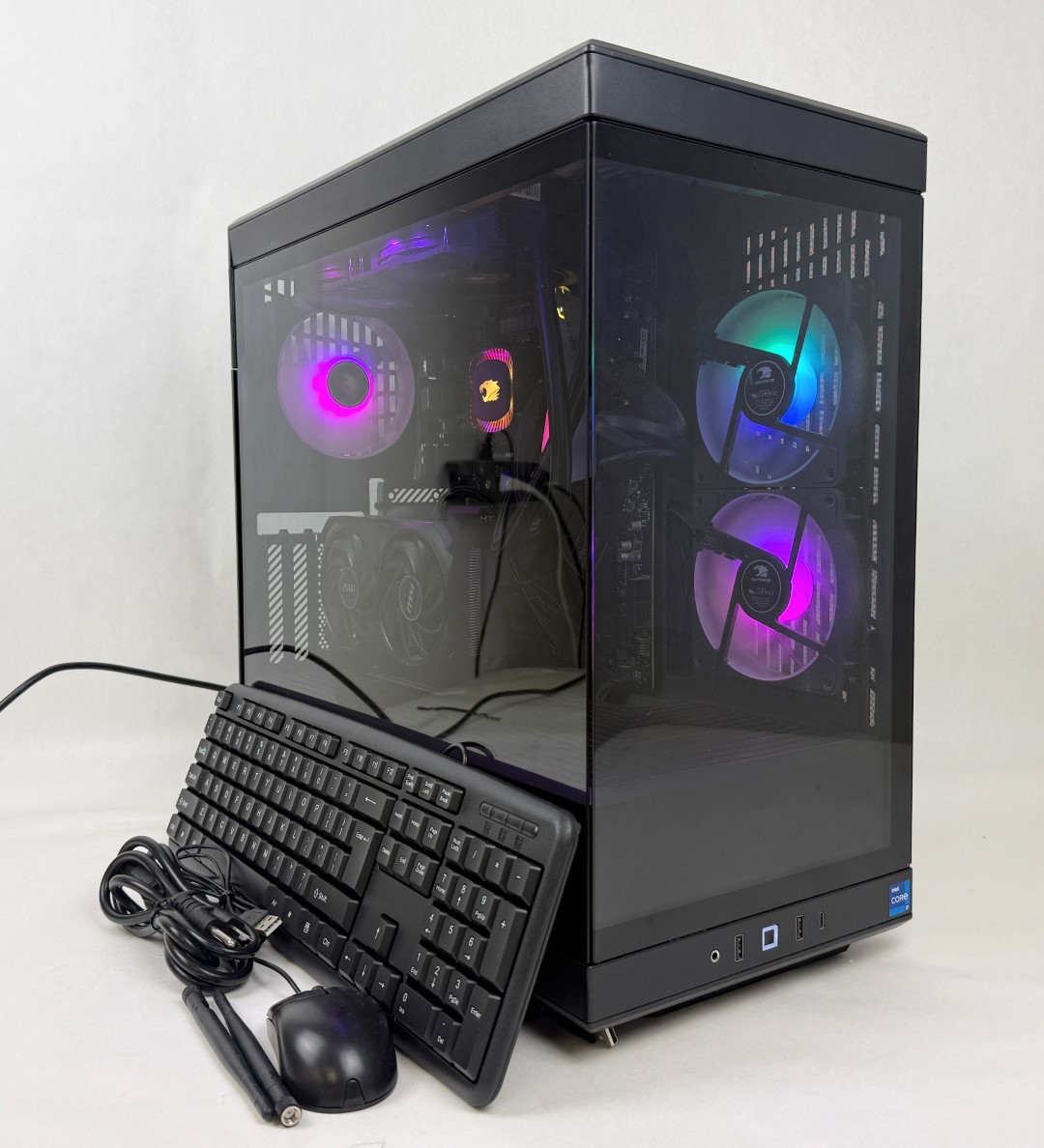 iBUYPOWER Y40 Gaming Desktop i7-13700F 16GB 2TB SSD RTX 4060Ti W11H Liquid Cooli