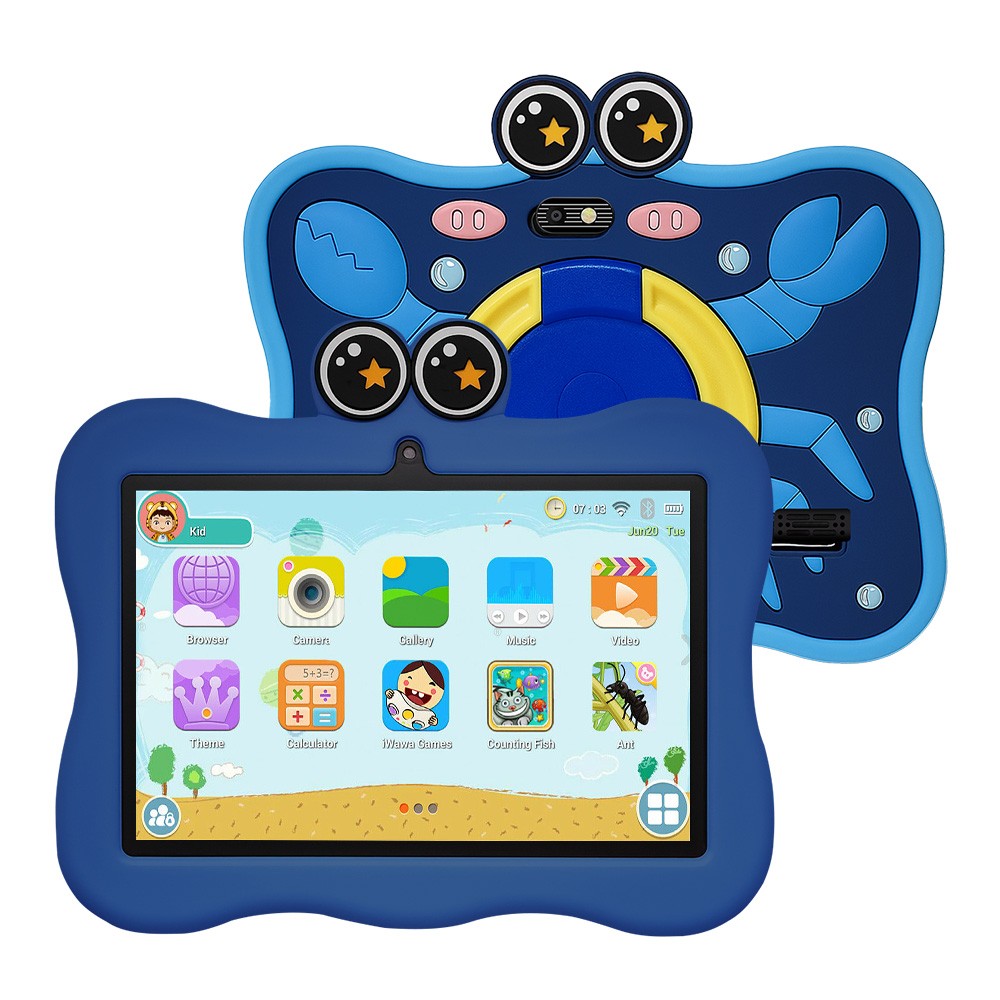 7"inch Kids Android 13 Tablet 8GB RAM 64GB ROM Parental Contro Educational
