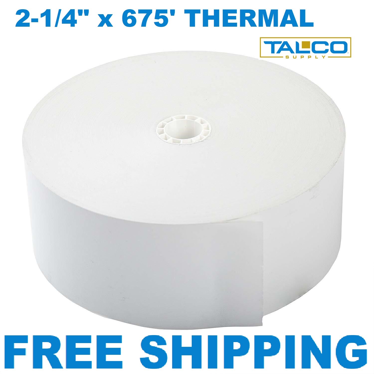 (2) GENMEGA ATM THERMAL RECEIPT PAPER ROLLS ~FAST ~