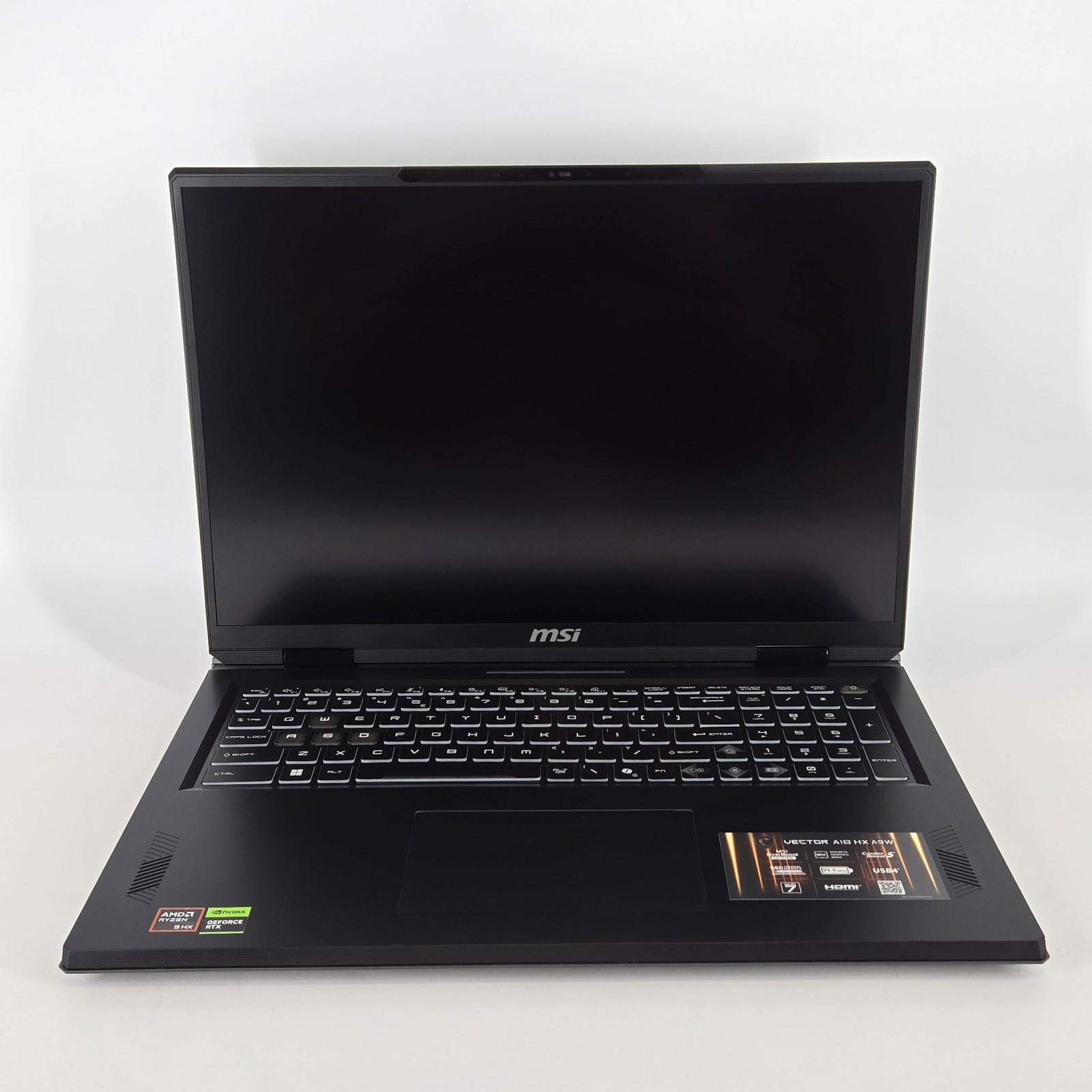 MSI Vector A18 HX Gray QHD+ 2.5 GHz Ryzen 9 9955HX 32GB 1TB SSD RTX 5070 Ti