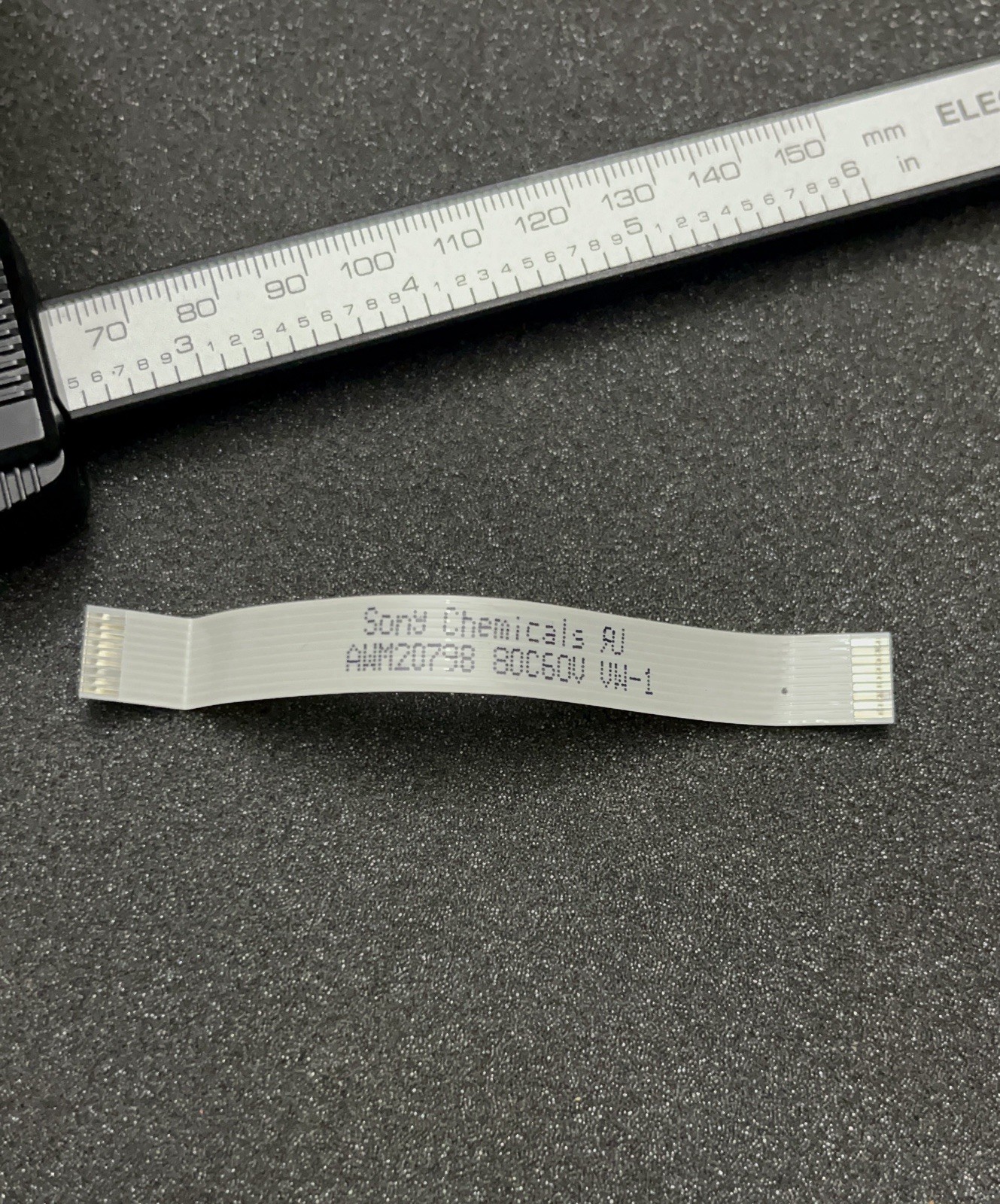 Genuine AWM 20798  9-Pin 88mm x 9.0 Flat Ribbon Cable 60V 80C VW-1