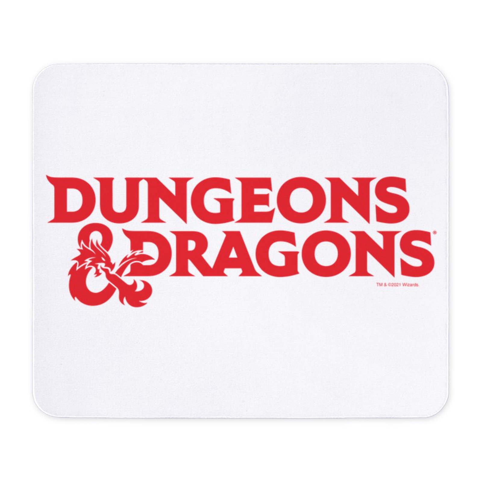 CafePress Dungeons And Dragons Red Logo Mousepad  (756996921)