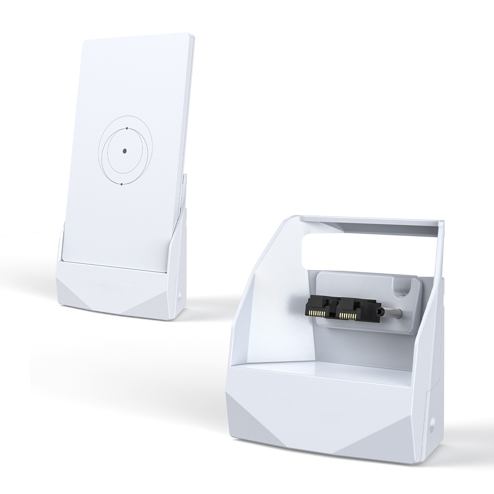 Router Mount Dock for Starlink Mini 1 WAN 3 LAN Gigabit Ethernet Hub