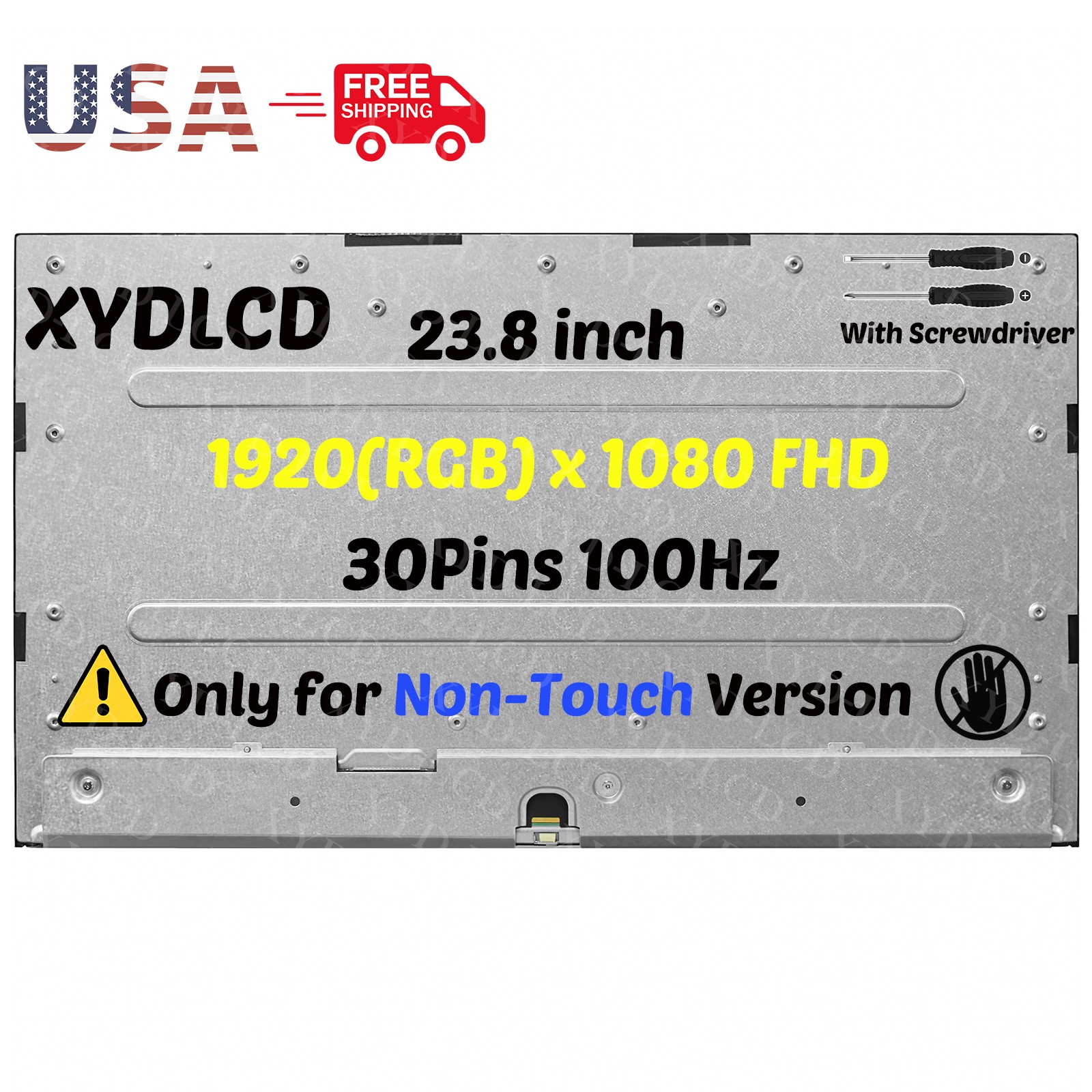 23.8in MV238FHM-N63 for BOE AIO FHD LCD Non-Touch Screen Display Replacement 24"