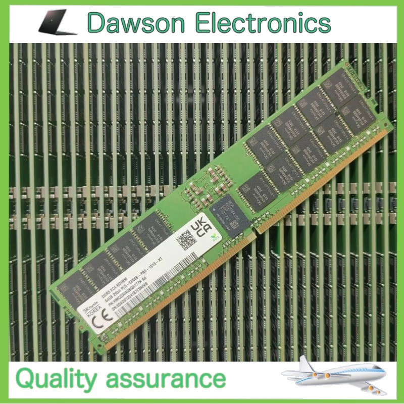 HMCG94AGBQA177N 179N SK Hynix 64GB DDR5 5600MHz Server RDIMM RAM 2Rx4 PC5-5600B