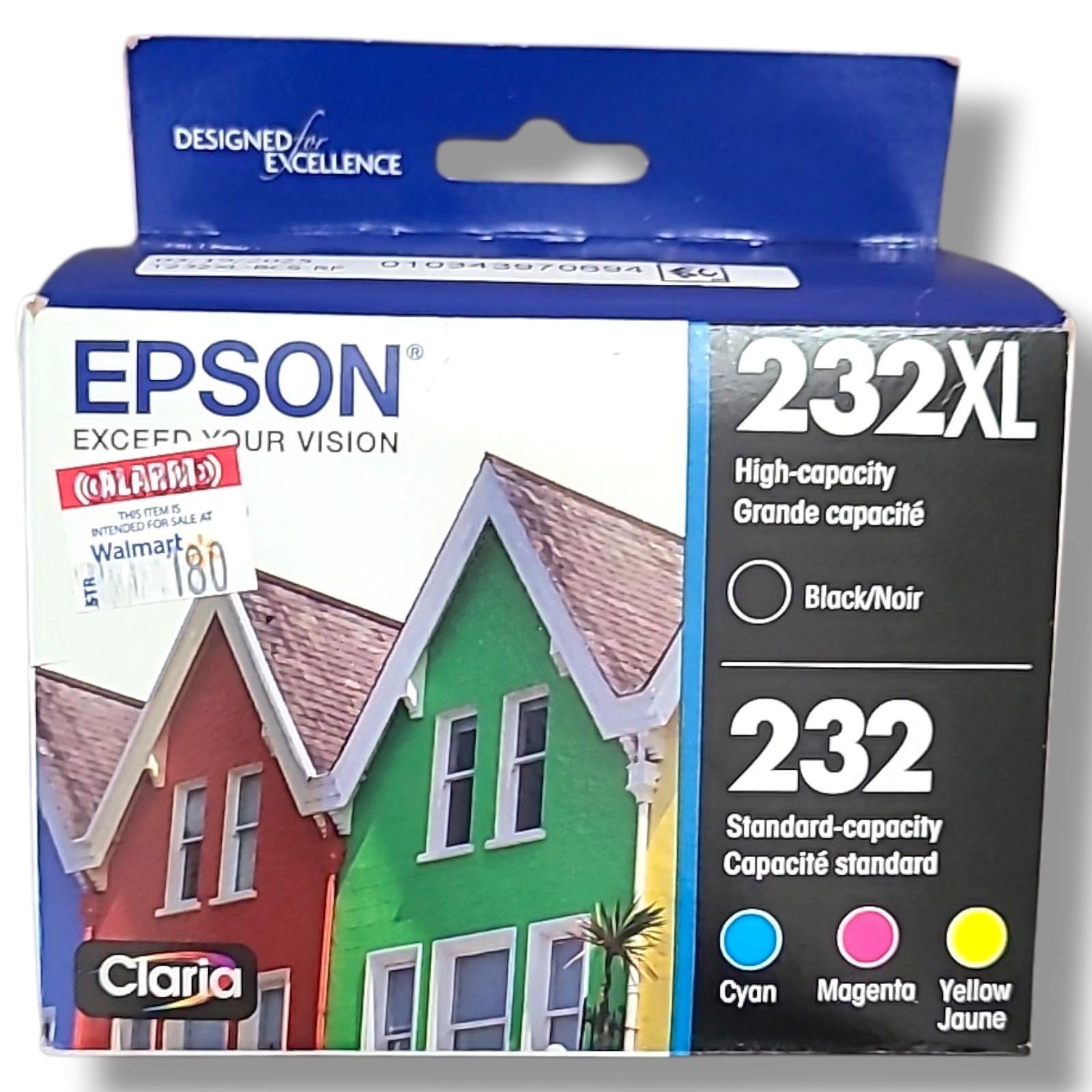 Epson 232XL-BCS Black And Color Ink Cartridge Set Genuine OEM EXP 03/19/2025