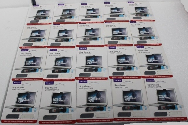 Lot of 20 Targus Spy Guard Webcam Cover 3 Pack Black, White, Gray AWH012US-51 Ne