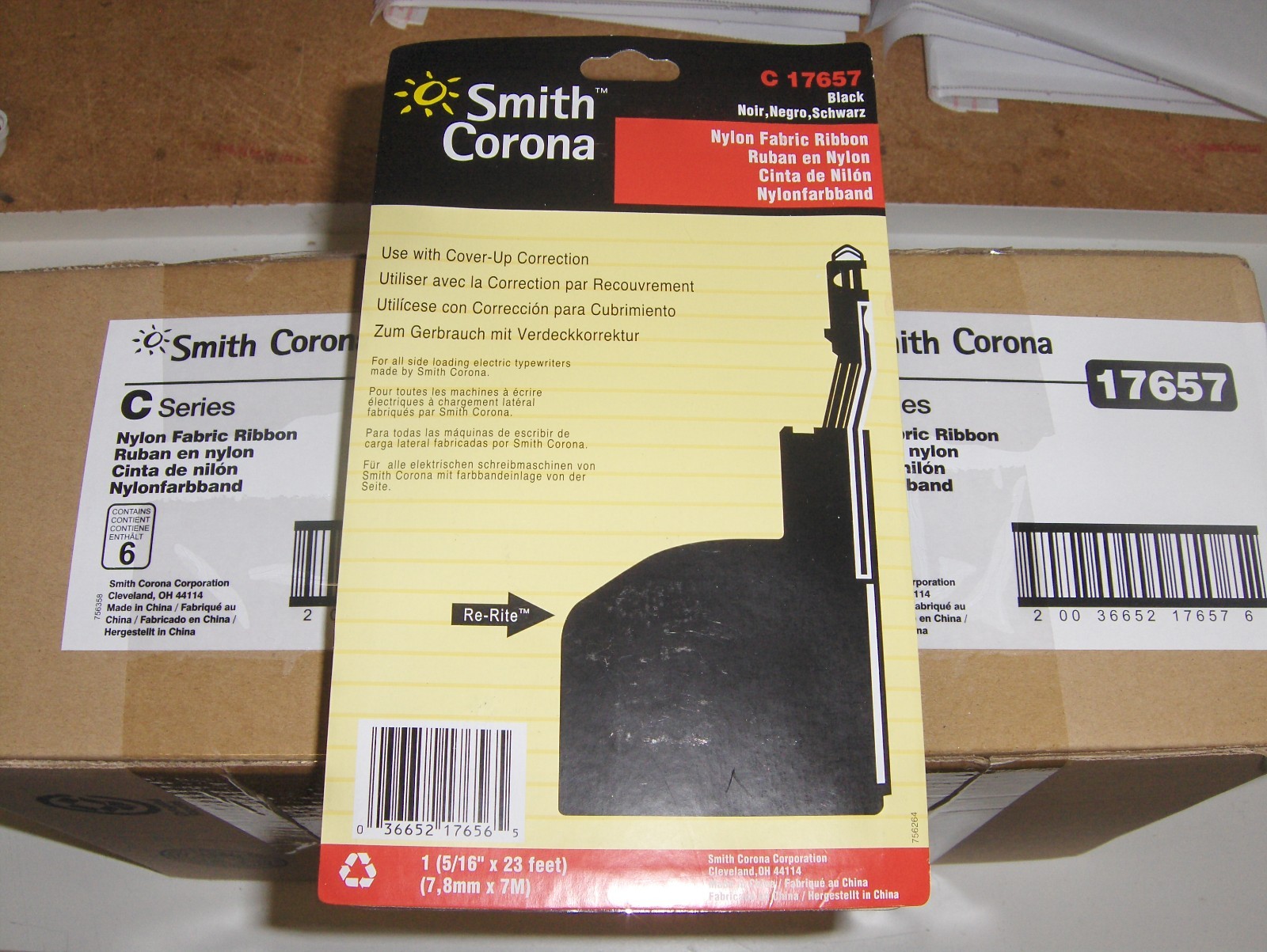 Smith Corona Coronomatic 8000, SC Coronomatic 8000 - Black Ribbon Cartridge