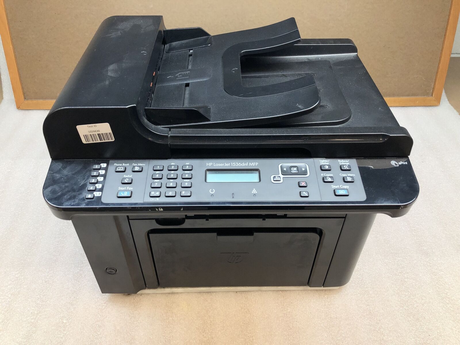 HP LaserJet 1536dnf MFP All-in-One Laser Printer Fax Scan 2302 PAGE COUNT