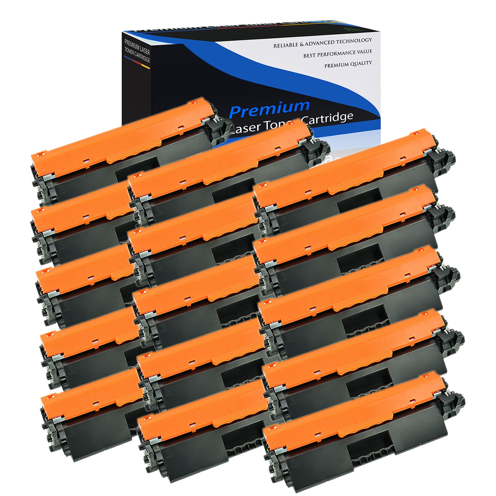 15PK Black CF230A 30A Toner for HP LaserJet Pro M203dw MFP M227fdw M227sdn
