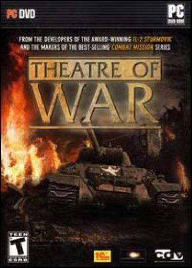 Theatre Of War PC DVD WWII battle enemies infantry aircraft armored car game