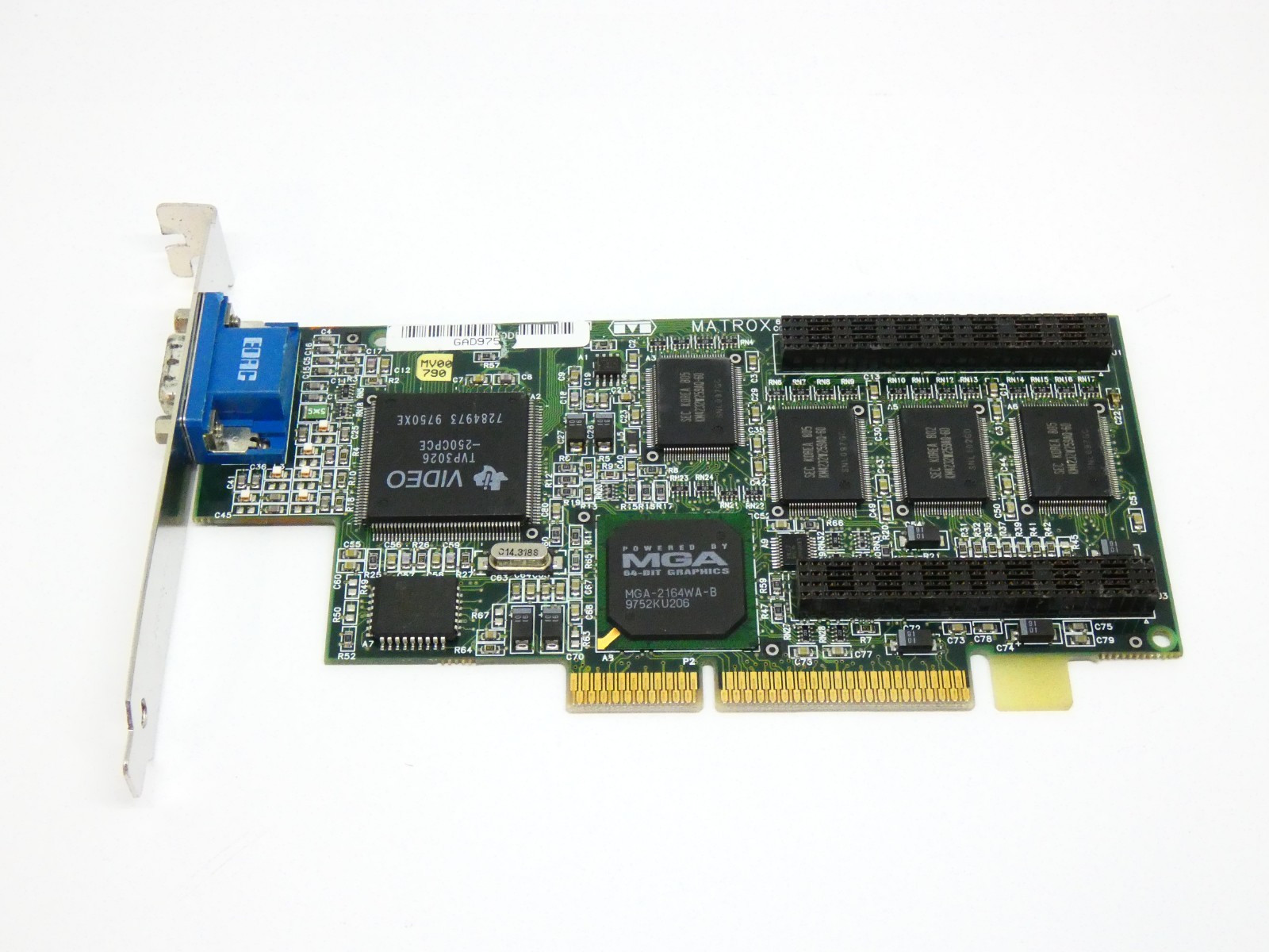 Matrox Millenium 2 MIL2A/4I 672-04 4 MB - AGP Slot