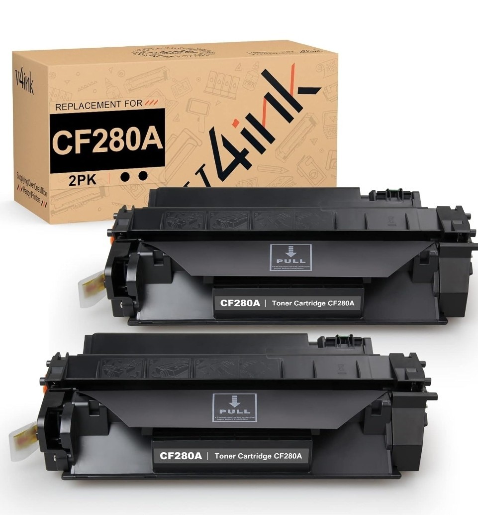 Cool Toner 80A CF280A Toner Cartridge 2 Pack Compatible Replacement for HP 80A