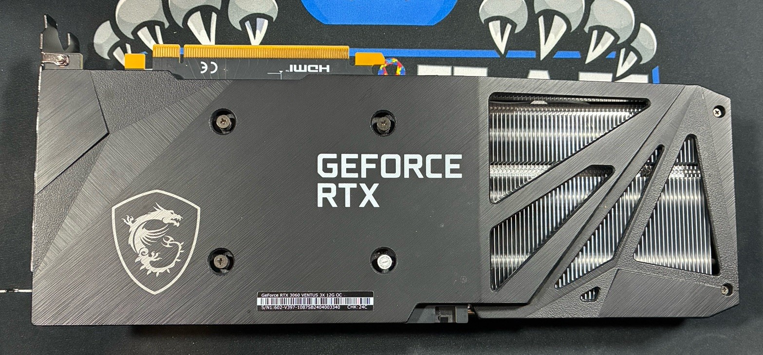 MSI GeForce RTX 3060 Gaming VENTUS 3X 12G OC Graphics Card 12GB GDDR6 - Tested