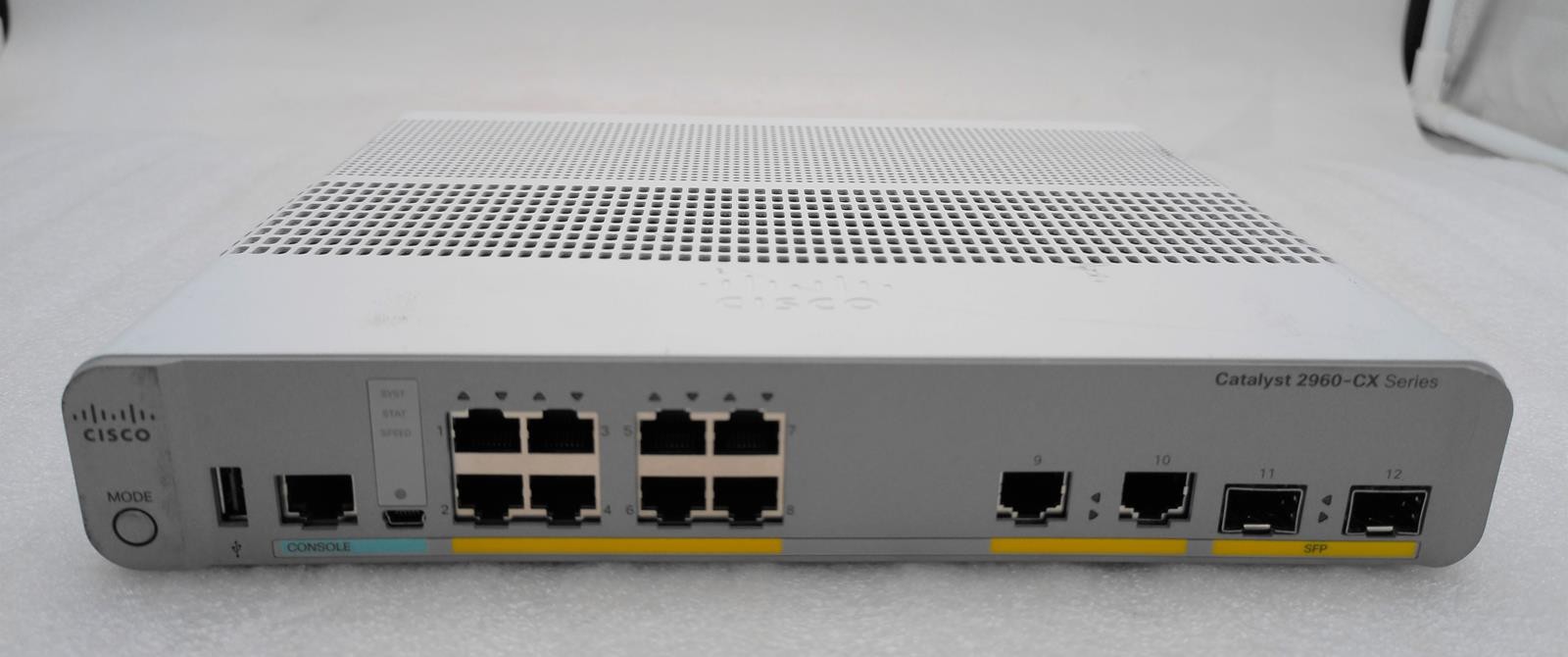 CISCO CATALYST 2960-CX SERIES WS-C2960CX-8TC-L GIGABIT ETHERNET SWITCH