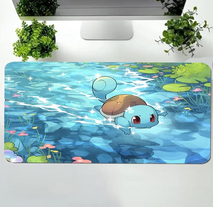 Squirtle Board Game Pokemon Gaming Desk Mat Mouse Pad