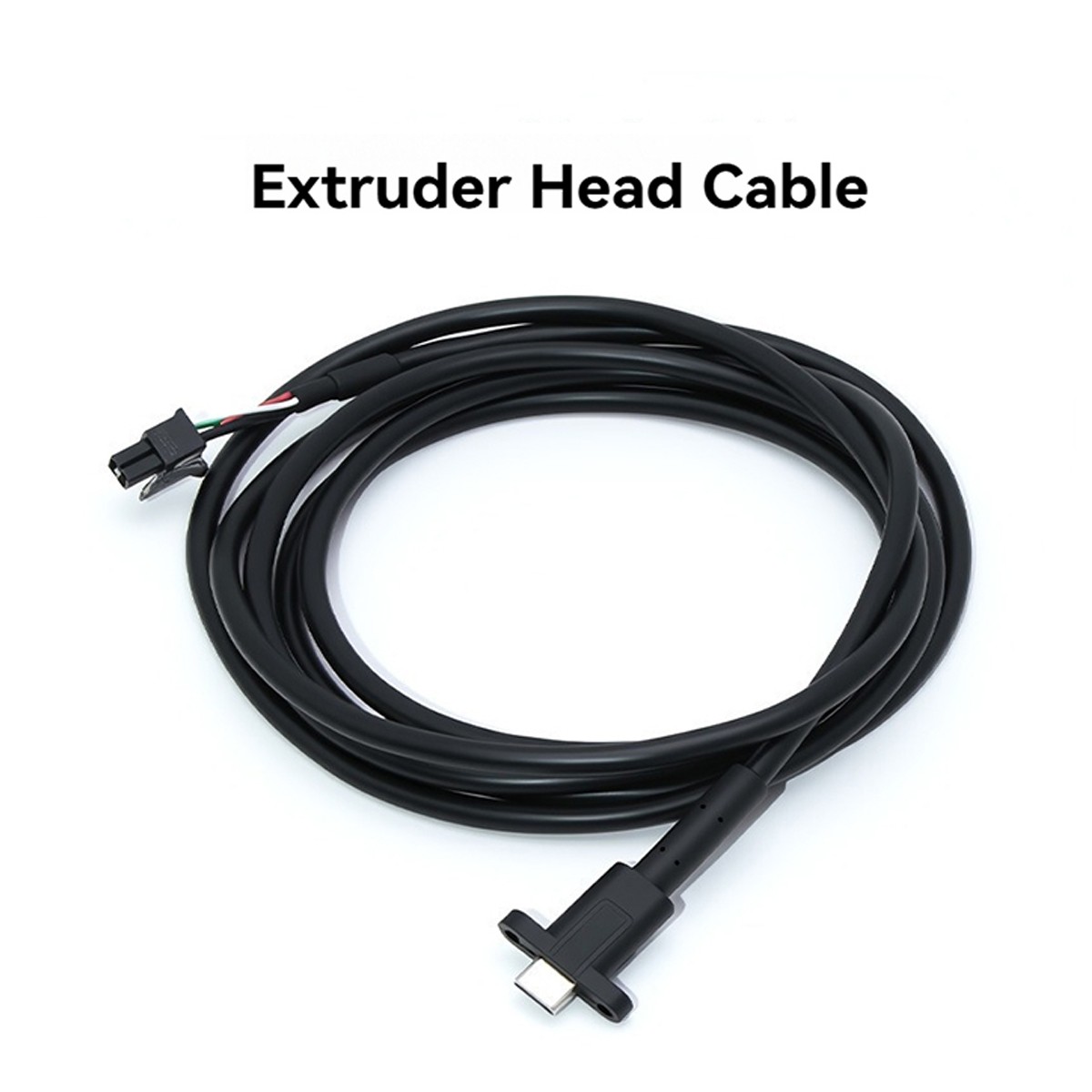 PVC Extruder Head Cable 4pin Data Cable 3D Printer Accessories For X1/P1 SERIES