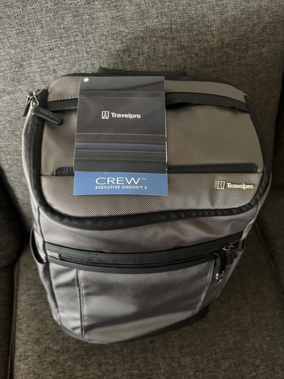 Travelpro Crew Executive Choice 3 Medium Top Load Backpack fits up to 15.6 La...