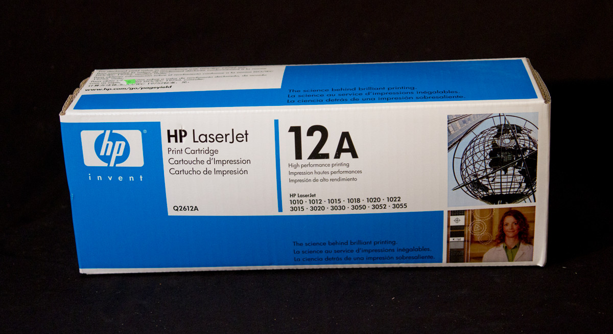 HP 12A Q2612A Black Toner Cartridge Genuine Brand New Sealed