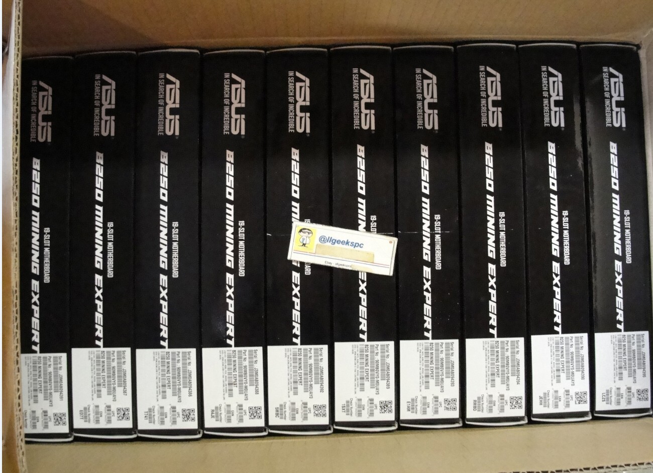 Brand New ASUS B250 Mining Expert 19-Slot Motherboard Fast  NOS