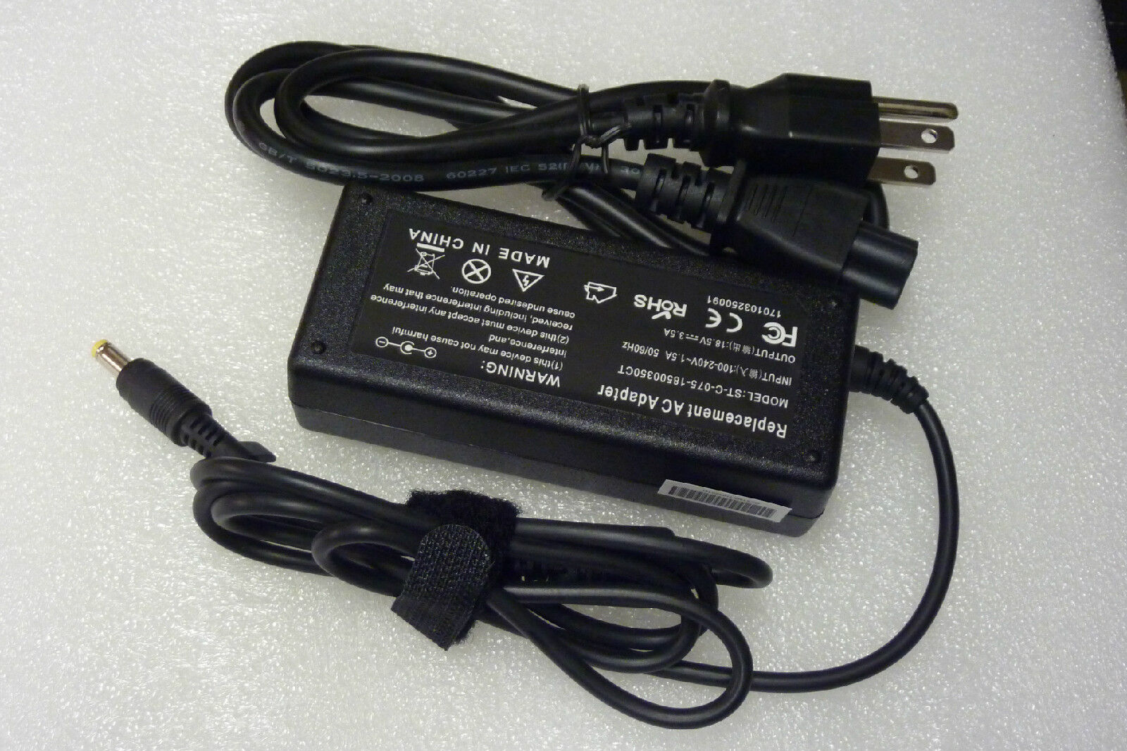 AC Adapter Power Cord Charger For HP Pavilion dv2500 dv2550se dv2600 dv2610us