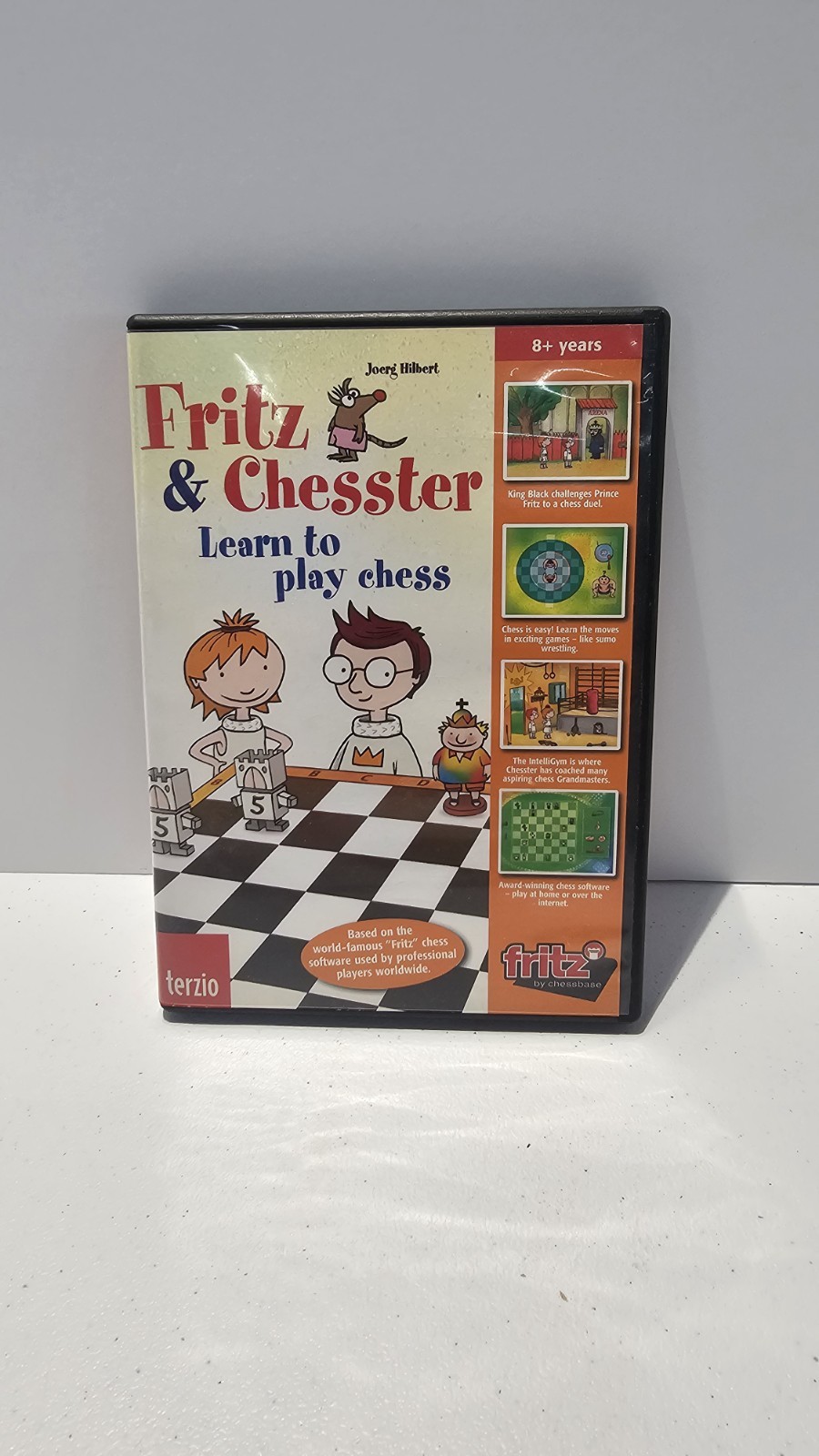 Fritz & Chesster Learn To Play Chess Terzio Software CD 2003 Chessbase CIB