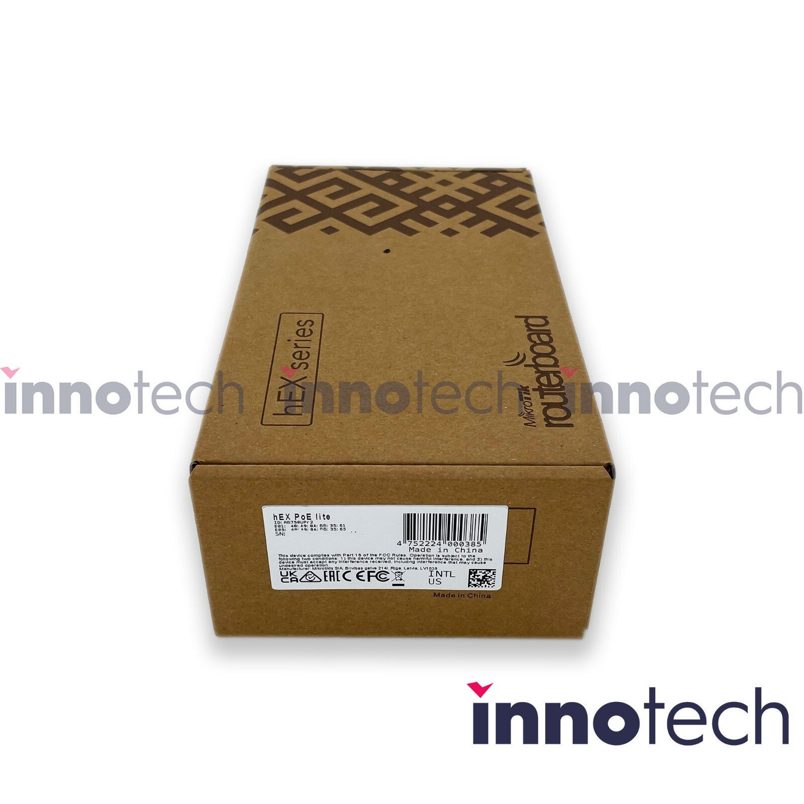 Mikrotik hEX PoE lite RB750UPr2 SOHO Router with 5x Ethernet Port and 1xUSB New