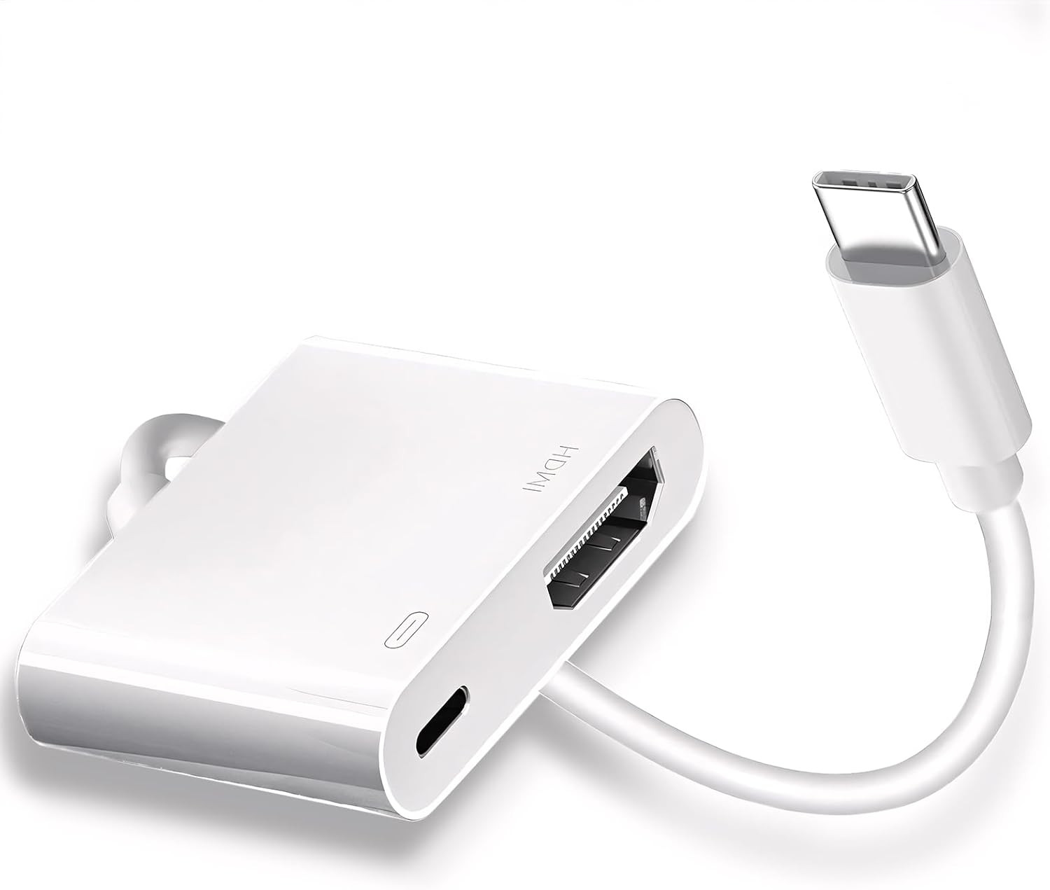 Adaptador USB C a HDMI TV 4K 60Hz Tipo C Carga Phone iPad Galaxy MacBook Pro