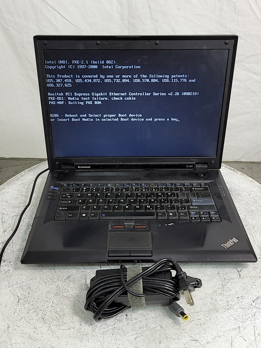 LENOVO ThinkPad SL500 2746MJU 15.4" Laptop CORE2 DUO T5870 1GB 160GB SEE NOTES