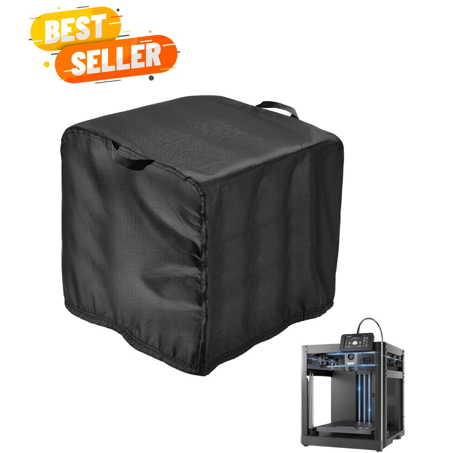 3D Printer Cover for FLASHFORGE 5M,16x15x18 Inch Universal Case Protector for...