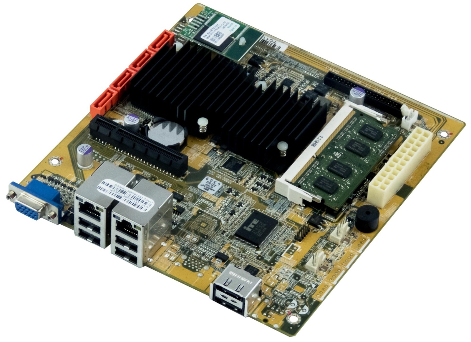 QNAP QA43 20006-A01049-YS-RS 1GB RAM Mainboard For QNAP TS-459 Pro II V2.1