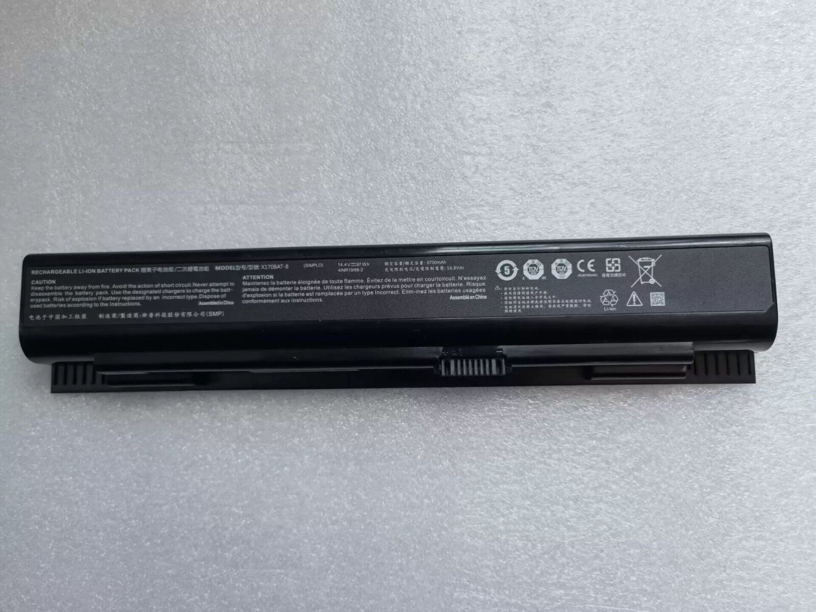 Genuine X170BAT-8 Battery for Schenker X170SM-G XMG Ultra 17 Comet Lake X170KM