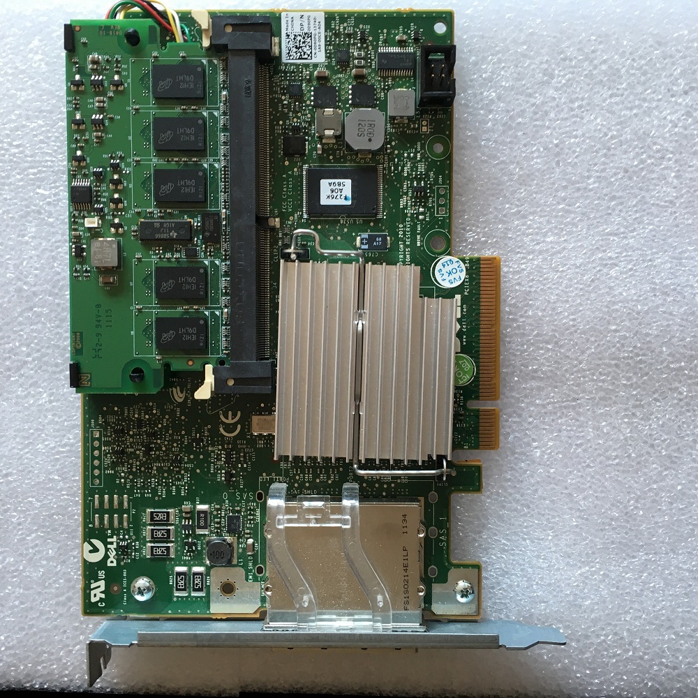 Dell Perc H800 6Gb/s SAS SATA RAID w/512MB&BBU D90PG N743J R1HPD MD1200 1220