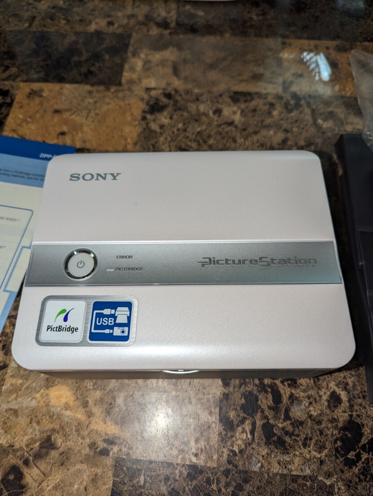 Sony DPP-FP30 Digital Photo Printer, new old stk./print cart.& 40 photo papers 