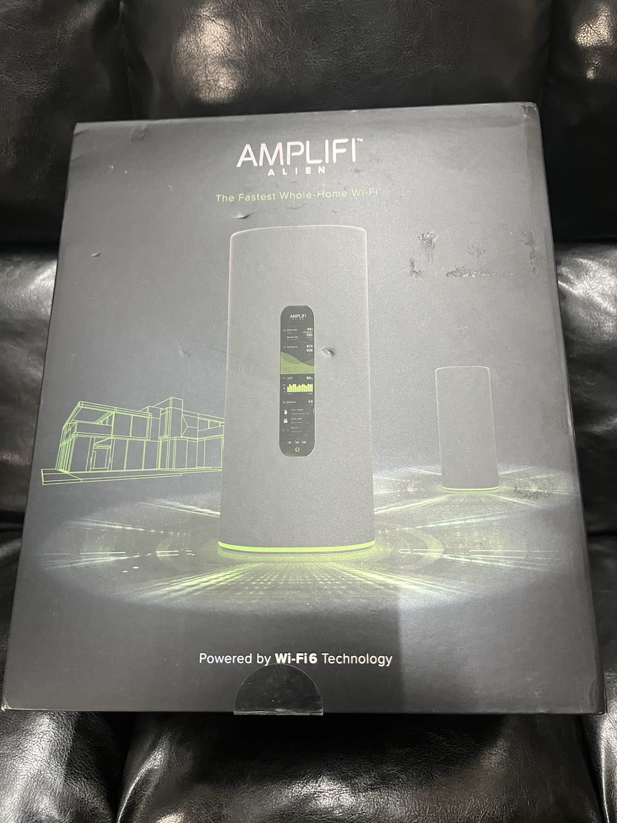 Amplifi Alien WiFi 6 Whole Home Mesh System (AFI-ALN-EU) New Open Box